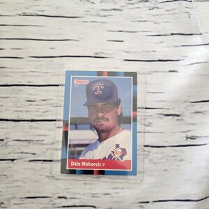 New 1988 Dale Mohorcic P BaseBall Card -Vintage